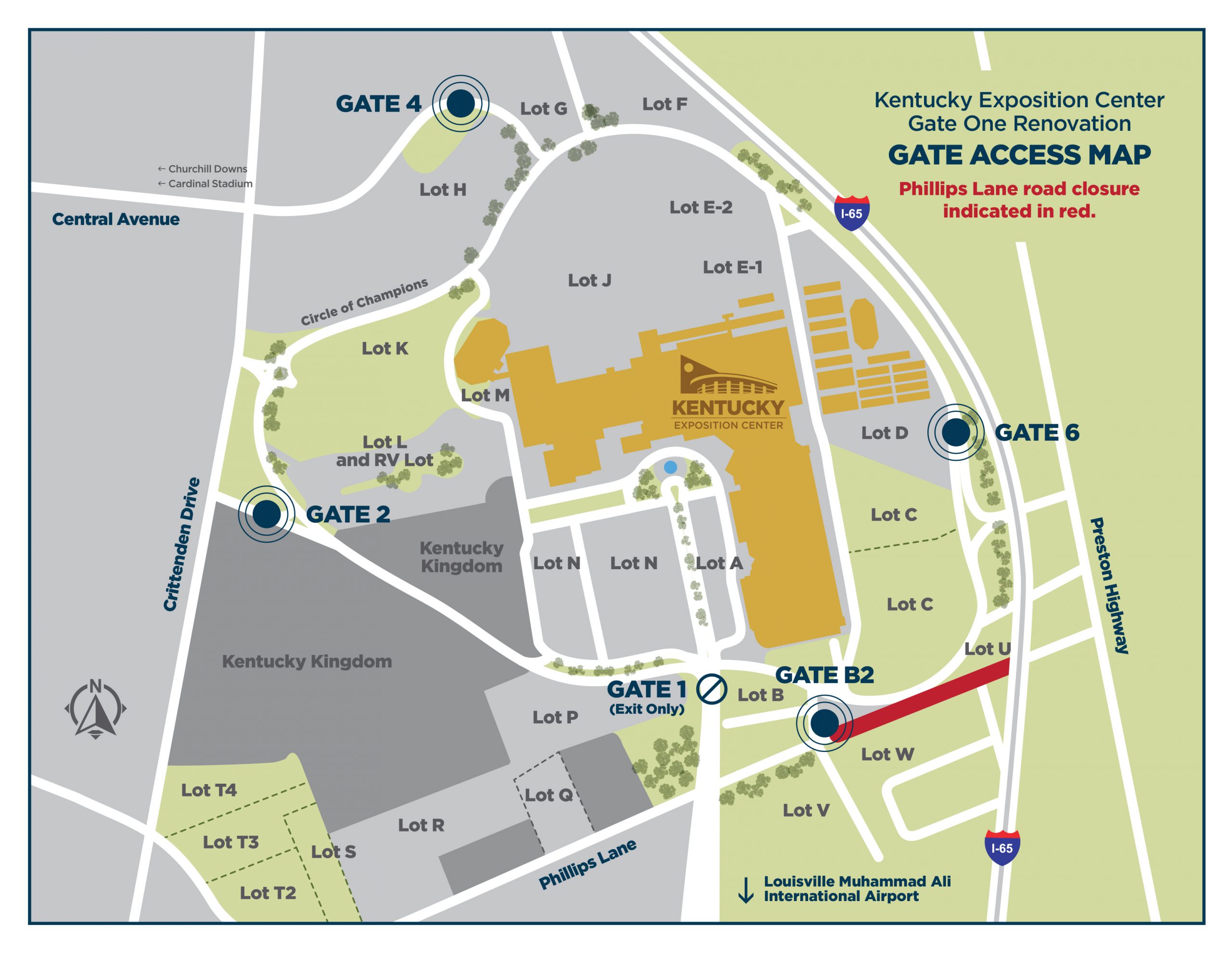 Gate 1 Renovation Project Kentucky Expo Center